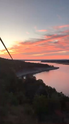 40 reactions | Nothing more magical than zipping at sunset 朗朗 | Lake Travis Zipline Adventures | Facebook