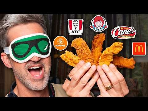 Blind Chicken Finger Taste Test
