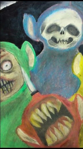 scary to horror: teletubbies horrors