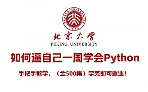 【全500集】这绝对是2025最全最细的Python零基础教程，包含理论和实操，手把手教学，带你7天学完，编程技术猛涨！存下吧，很难找全的！