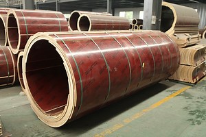 [Hot Item] Widely Used 200mm-4200mm Wooden Concrete Forming Circular Round Column Formwork