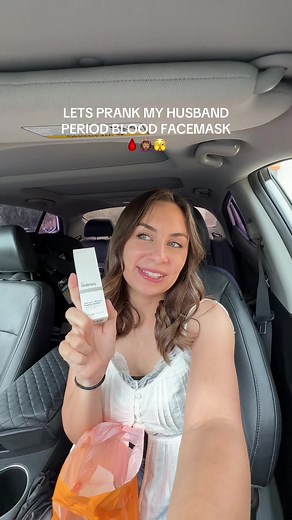 Prank My Husband with Period Blood Facemask