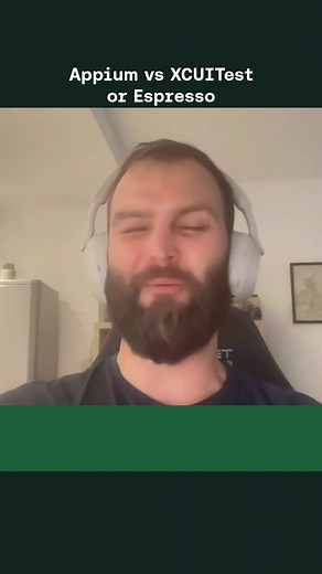 Appium or Espresso & XCUITest for testing? ⚖️ "The main benefit is if you want to use a larger section of language bindings. In terms of testing capabilities, I’d say XCUITest and Espresso win.” - Luke Masterman ✅ I also prefer to use native frameworks over black-box testing. | Ultimate QA | Facebook