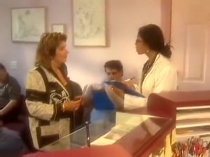 Busty lesbian doctor ravishes her beautiful female patient