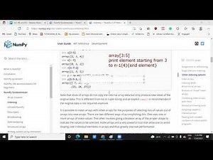 NumPy Python Operation