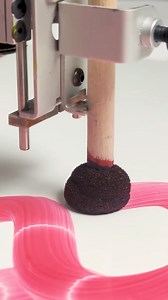 Very Satisfying Process Art with Pink Pattern ✨💡 Video by arnaudpfef | Fubiz