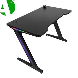 [Hot Item] (AS-A2012R-1006) LED Laptop Computer Wood Table Living Room Wholesale Gaming Desk