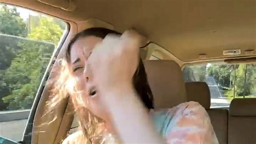 Woman Crashes Car While Singing 'Hit Me Baby One More Time'