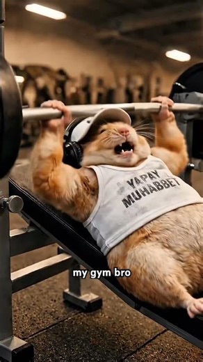 my gym bro : HAMSTER part 2