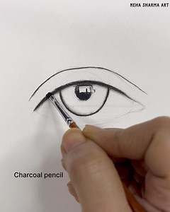 40K views · 884 reactions | Eyes! 凉 Easy drawing tips!!  #exploreart #art #drawingtips #pencilart #sketching #pencilartwork #eyedrawing #diy #doityourself #fbvideos | Neha Sharma Art | Facebook