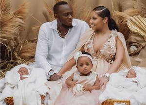 Usain Bolt Secretly Welcomes Twins And Gives One The BEST Name