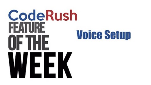 CodeRush Feature of the Week: Voice Setup