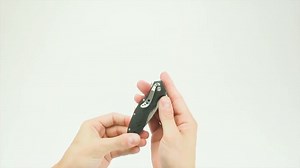 Kershaw Oso Sweet EDC Pocketknife, 3" 8Cr13MoV Steel Drop Point Blade, Assisted Folder Opening with Flipper, Liner Lock System, Black