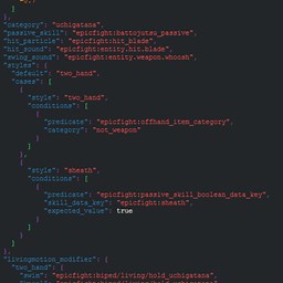 Epic Fight - EDP (Extended Datapacks)