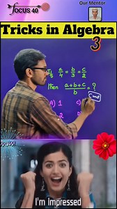 #algebra #Focus40 | Focus40 Institute - for competitive exams | Facebook