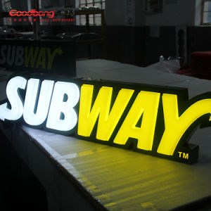[Hot Item] Custom 3D Vacuum Forming LED Sign