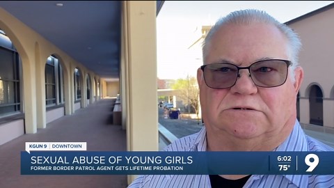 Former Border Patrol agent sentenced to lifetime probation for child molestation