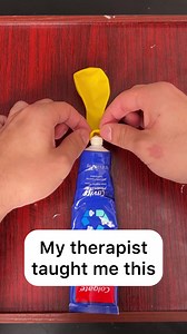 35K views · 73 reactions | DIY stress ball with toothpaste and balloon! | Vu Bros | Facebook