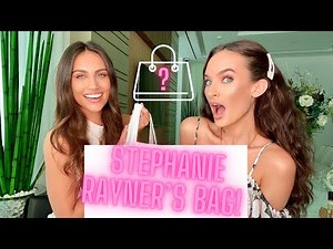 WHAT’S IN HER BAG?! | Stephanie Rayner | A Look Inside My Bag