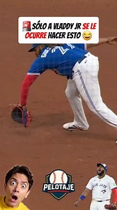 6.6K views · 46 reactions | ¿Habías visto algo así?  #mlb #baseball #beisbol #bloopers #bluejays #mlbhighlights #baseballlove #sports #sport | Pelotaje | Facebook