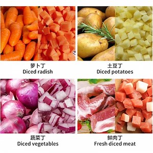 [Hot Item] Commercial Meat Dicer Frozen Cutting Chicken Beef Pork Cube Machine for Sale