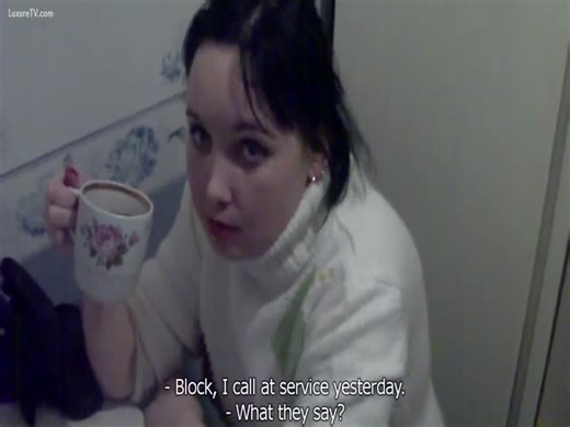 Dog fucks a married woman's pussy