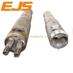 [Hot Item] Conical Screw Barrel for Plastic Machine Wooden Panel Extrusion WPC Extrusion PVC Pipe Machine