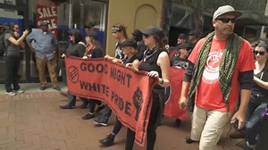 Antifa group marches to Charlottesville memorial as security ramps up on anniversary of protests