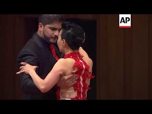Dancers swing into action at annual tango championships in Argentina