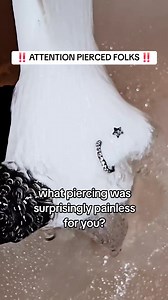 what piercing was surprisingly painless for you? 😯 💍 Get the perfect piece for less ❤️Highest Quality Body Jewelry 🌈 Body Jewelry for Everyone 😍Largest Variety and Lowest Prices ⚡️Fast and Free Shipping over $25 | Body Candy Body Jewelry