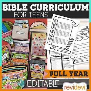 Back to school 2026 Curriculum. Bible lessons teens. Homeschool or Sunday school