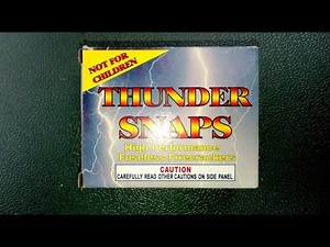 Thunder Snaps - Fuesless Firecrackers