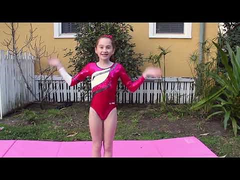 How to do a cartwheel on the beam Gymnastics Tutorial