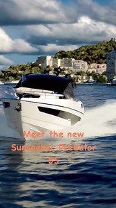 Sunseeker has launched its Predator 55. Highlights include: •Fully retractable carbon fibre sunroof imbued with the same pre-impregnated lamination technology as Formula 1. •An enhanced performance package offers smooth cruising and handling, with Volvo Penta IPS 950 engines. •Three cabins of luxury provide spacious and comfortable living on board for extended cruising. •Raised helm seating and a UV tinted single-piece windshield promotes maximum visibility at the helm. •Integrated tender garage