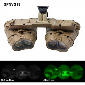 [Hot Item] Gpnvg18 Gen2+Fom1400+Iit Image Intensifier Tube P43/P45phosphorus Autogate Four Eyed Night Vision