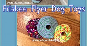 Frisbee Dog Toy Crochet Pattern