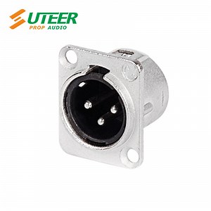 [Hot Item] Yongsheng 3-Pin Male Panel Mount XLR Chassis Connector Ys146