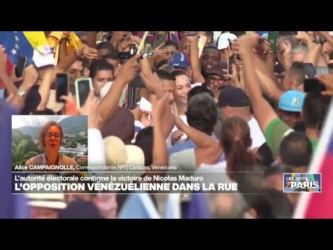 Venezuela : journée cruciale de mobilisation après la réélection de Nicolas Maduro