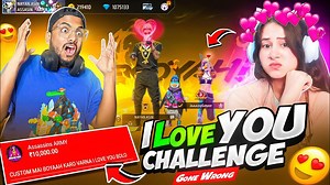 429K views · 10K reactions | Giving SuperChat To Random Girl For I Love You Challenge Gone Wrong  - Garena Free Fire Max | Assassin Gaming | Facebook