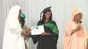 3.1K views · 43 reactions | Sass cosmetology and skills training academy on Saturday celebrated the graduation ceremony of the 8th cohort, the class of 2024 after completion of a year long course in hair dressing, makeup and many more. The graduation focus more on women empowerment through skills development diverting young girls attention from illegal migration to skills acquisition. #GambiaToday #Paradisetv | Paradise TV Gambia | Facebook