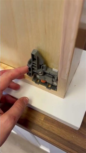 How to assemble pre-assembled soft close drawer. No one asked for this but here you go #DIY #renovat