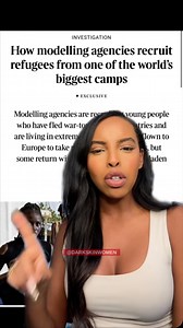 4K views · 52 reactions | Modelling agencies are recruiting young people who have fled war-torn African countries and are living in extreme poverty. They are flown to Europe to take part in fashion castings, but some return within days or weeks, often in debt.  TT mokoab #dswstory | Dark Skin Women | Facebook