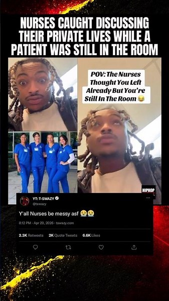 Awkward! Nurses Forget Patient is STILL There & Gossip