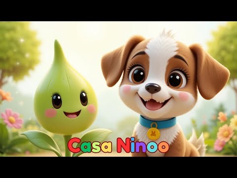 🌞 ¿Cómo funciona la fotosíntesis? 🍃 Canción infantil educativa con perrito 🐶 | Casa Ninoo