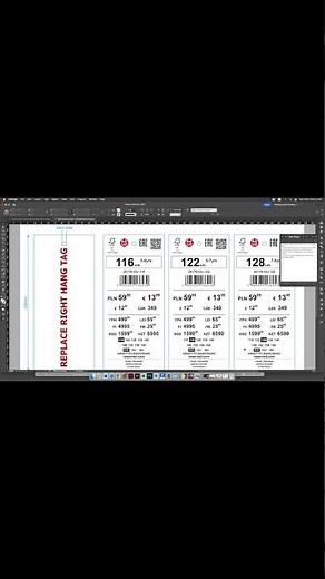 InDesign Data merge / Automation with Variable Data+Barcode+QR Code+Color size & Multi front.