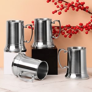 [Hot Item] Drinking Beer Cheap Best Selling Metal Eco Friendly Factory Stainless Steel Tankard