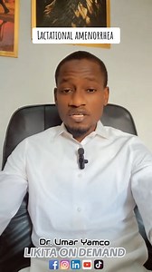 Lactational amenorrhea explained.. #awareness #healthytips #hausafulani | Umar Yahaya Ahmad