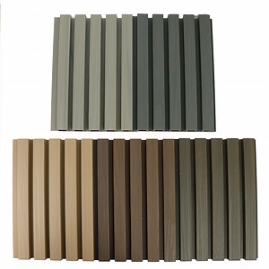 [Hot Item] Fire Rated External & Internal Fluted Profile WPC Wood Wall Cladding Composite Wall Panel