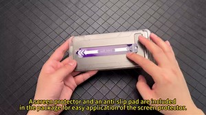 [2-Pack Matte Screen Protector for iPhone 17 Pro, AG Anti-Glare Tempered Glass, Anti-Fingerprint Scratch Resistant, Auto Alignment Installation Frame, Case-Friendly