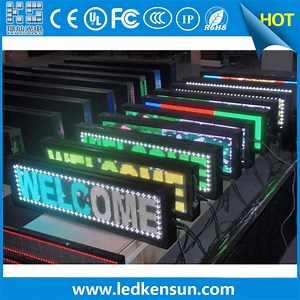 [Hot Item] Electronic Programmable Message Moving Advertising Sign LED Car Display
